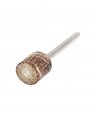 Uxcell 3mm Diameter Shank 80 Grit 10mm Flap Wheel Disc Polishing Tool 10pcs