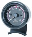 6086 2 5 In Mini Tachometer Black Racing Design With Backlit Illumination And 270 Degree Sweep For Conventional Electronic 