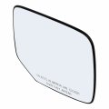 Passenger Right Side Mirror Glass Assembly With Plastic Back Plate Heated Compatible 2009-2015 Honda Pilot