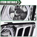 G-plus Led Drl Headlights Compatible With 2005-2009 Ford Mustang Not Fit Factory Xenon Hid Models Not For Shelby Gt50 Gt500kr