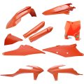 Cycra Powerflow Plastic Kit Orange For 19-22 Ktm 250sxf 