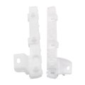 Front Bumper Bracket Pair 6400f549 6400f550 6400a403 6400a404 For Mitsubishi Lancer Except Evo 2008 2017 Right And Left Side 