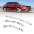 Chrome Bumper Trim Front Moulding Alloy 2128852674 Replacement For Benz E Class W212 Sport Facelift 2014a 2016