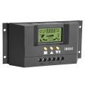 Solar Loading Controller 12v 24v 30a Pwm Intelligent Lcd Display Dual Usb For Rv Boot