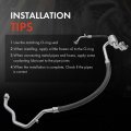 A-premium A C Suction And Discharge Line Hose Assembly Compatible With Cadillac Chevrolet Gmc Models Xt5 2017-2021 Xt6