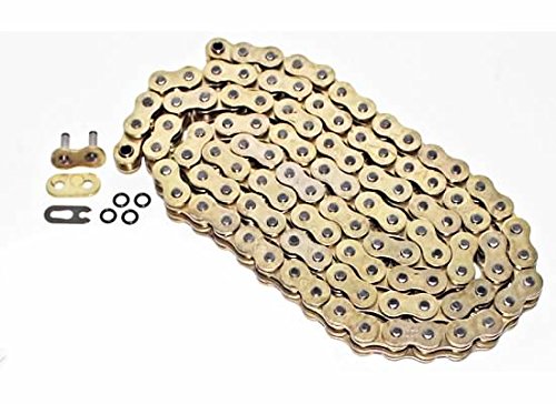 Gold O Ring Chain 106l For Kawasaki Klx250 S 2006 To 2007 2009 2014 And Kl650 Klr650 1990 7600 Lbs Tensile Strength