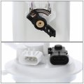 Auto Dynasty 2 Electrical Connectors 3 Tube Ports E3572m Electric Fuel Pump Module Assembly Compatible With Chevy Silverado Gmc