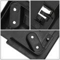 Front License Plate Mounting Bracket For Mazda 3 I 2011 Matte Black Polypropylene Replacement Part Number Beh5-50-170b