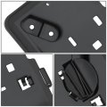 Front License Plate Mounting Bracket For Mazda 3 I 2011 Matte Black Polypropylene Replacement Part Number Beh5-50-170b