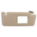 Right Passenger Side Sun Visor For Toyota Tacoma 2005 To 2014 Replaces 74320-04181-e1 And 74320-04180-e0 Beige Fits Vehicles 