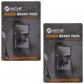 Niche Brake Pad Set For Husqvarna Ktm 85 200 105 Tc85 Freeride 250 R 47013090300 Rear Semi-metallic 2 Pack