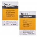 Niche Brake Pad Set For Husqvarna Ktm 85 200 105 Tc85 Freeride 250 R 47013090300 Rear Semi-metallic 2 Pack
