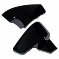 2x Glossy Black Battery Side Cover Compatible With Shadow Vlx 600 Vt600c Vt600cd Deluxe 1999 2000 2001 2002 2003 2004 2005 2006