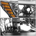 Auto Dynasty Ch2503222 Oe Style Black Housing Passenger Right Side Headlight Lamp Compatible With Dodge Journey 09-20