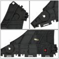 To1244106 Front Fender Bracket Compatible With Toyota Tundra 2014-2021 Driver Left Side Polished Black