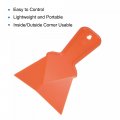 Uxcell Inside Corner Trowel 4 Inch Drywall Tool Plastic Shaping Orange 2pcs