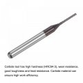Uxcell End Mill Cnc Router Bits 1mm X 7mm 1 8 Shank Diamond Film Coated Carbide Engraving Bit Milling Cutter Left Hand For Pcb