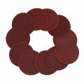Uxcell 200pcs 2 Inch Hook And Loop Sanding Discs Sandpaper 60 80 120 180 240 320 400 800 1000 2000 Grits For Car Polishing