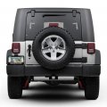 Ipick Image Made For Jeep Wrangler Black Metal License Plate Frame