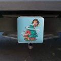 Wonder Woman And Flash Christmas Tree Tow Trailer Hitch Cover Plug Insert