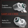 A-premium A C Discharge Line Hose Assembly Compatible With Volkswagen Jetta 2003-2004 1 9l Golf 2000-2006 Compressor To