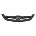 Ho1200153 Factory Style Front Bumper Grill Grille Assembly Compatible With Honda Civic 2-door 2001-2003 Matte Black