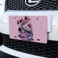 Graphics More Smiling Tropical Alligator Palm Trees Novelty Metal Vanity Tag License Plate