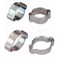 20 Piece Double Ear Hose Clamps 1 2 In Zinc Plated Steel Lts113 For Rubber Hoses Plastic Tubing And Electrical Cables 