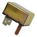 Circuit Breaker 15 Amperage Rating 12 Volt Blade Stud Terminal Male Rectangular Connector Alx-pau-si-br-415-clb1 Standard Black 