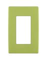 Leviton Rewp1-gs Renu One-gang Screwless Snap-on Wallplate Granny Smith Apple 