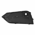 Auto Dynasty Vo1039111 Front Fog Light Cover Compatible With Volvo Xc60 2018-2021 Passenger Right Side Smooth Chrome Black