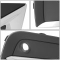 Auto Dynasty Vo1039111 Front Fog Light Cover Compatible With Volvo Xc60 2018-2021 Passenger Right Side Smooth Chrome Black