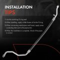 A-premium A C Suction Line Hose Assembly Compatible With Honda Accord 2013-2017 L4 2 4l Compressor To Evap