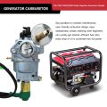 Generator Carburetor For Harbor Freight Chicago Electric 98838 98839 13hp 5500 6500 Watts Gasoline Models