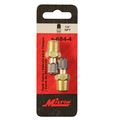 S-684-4 1 4 In Mnpt Male Tank Valve With Protective Caps Pack Of 2 Brass Air Compressor Accessory 200 Psi Maximum Pressure 
