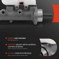 A-premium Brake Master Cylinder With Reservoir And Cap Compatible Dodge Mitsubishi Ram Vehicles For Dakota 2005-2010 Raider