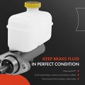 A-premium Brake Master Cylinder With Reservoir And Cap Compatible Dodge Mitsubishi Ram Vehicles For Dakota 2005-2010 Raider