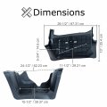 Alveytech Foot Platforms For The Coleman At200-b Atv