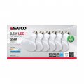 Satco S9177 Led T4 Light Bulb 0 8w 20l 2700k 25000 Hour Rating Warm White