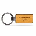 Ipick Image Made For Dodge Challenger R T Laser Engraved Maple Wood Gunmetal Frame Case Key Chain