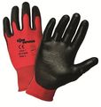 West Chester 701crpb 2xl Zone Defense With Black Polyurethane Palm Red Pack Of 12 