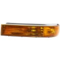 Front Driver Side Turn Signal Light Ford Bronco And F 150 1992 1996 Amber Lens Replacement For Fo2520116 F5tz13201ab 