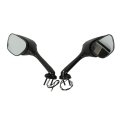 Tcmt Pair Of Motorcycle Amber Turn Signal Light Black Rear View Mirrors Fits For Suzuki Gsxr1000 2005-2016 Gsxr600 Gsxr750