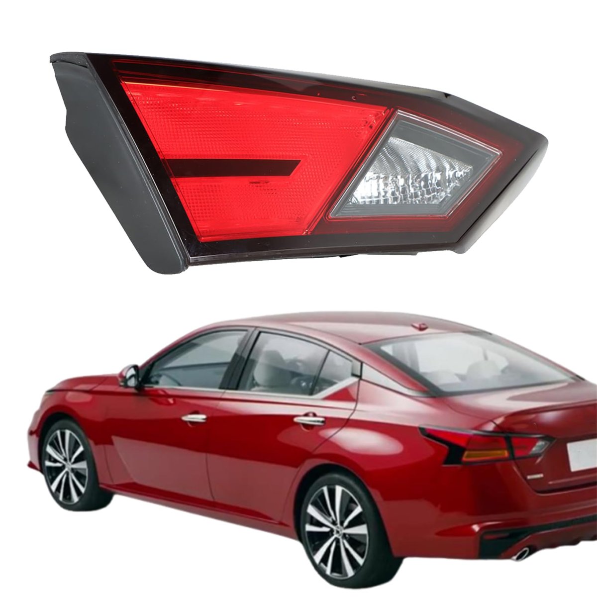Left Tail Light Rear Brake Lamp Assembly For Nissan Altima 2019 2020 2021 2022 Driver Side Replacement 265456ca0a Ni2802119 Red
