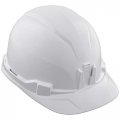 Klein Tools 60100 Hard Hat Non-vented Cap Style Padded Self-wicking Odor-resistant Sweatband Tested Up To 20kv White 