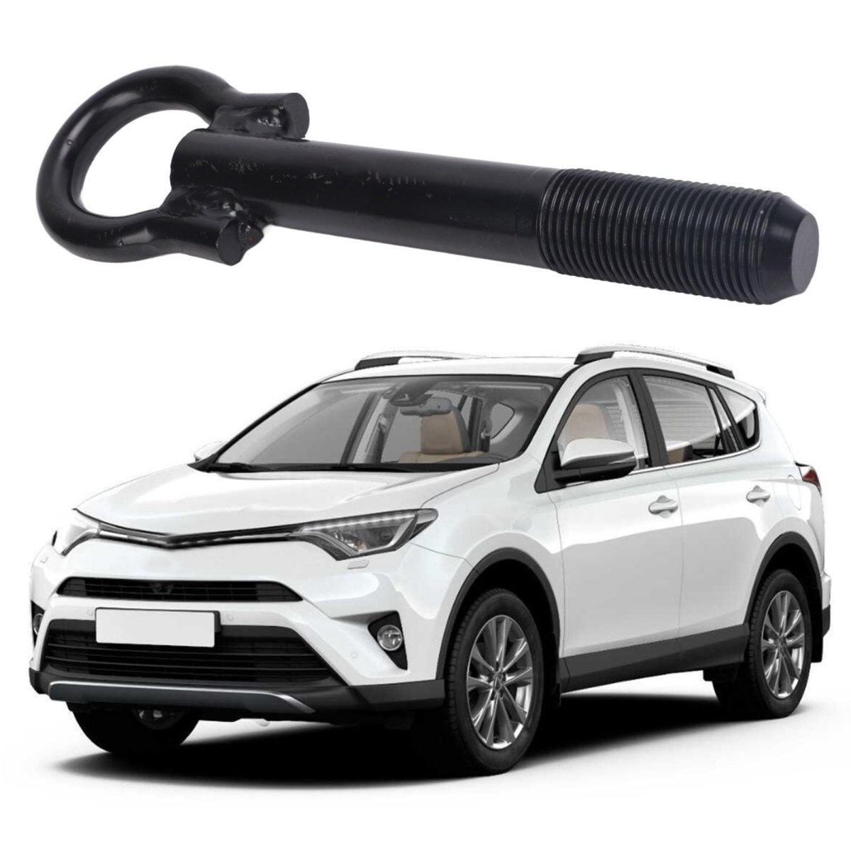 Towing Hook Ring Eye Forged Steel Rustproof 5196142040 Tractive Tow For 2013 To 2018