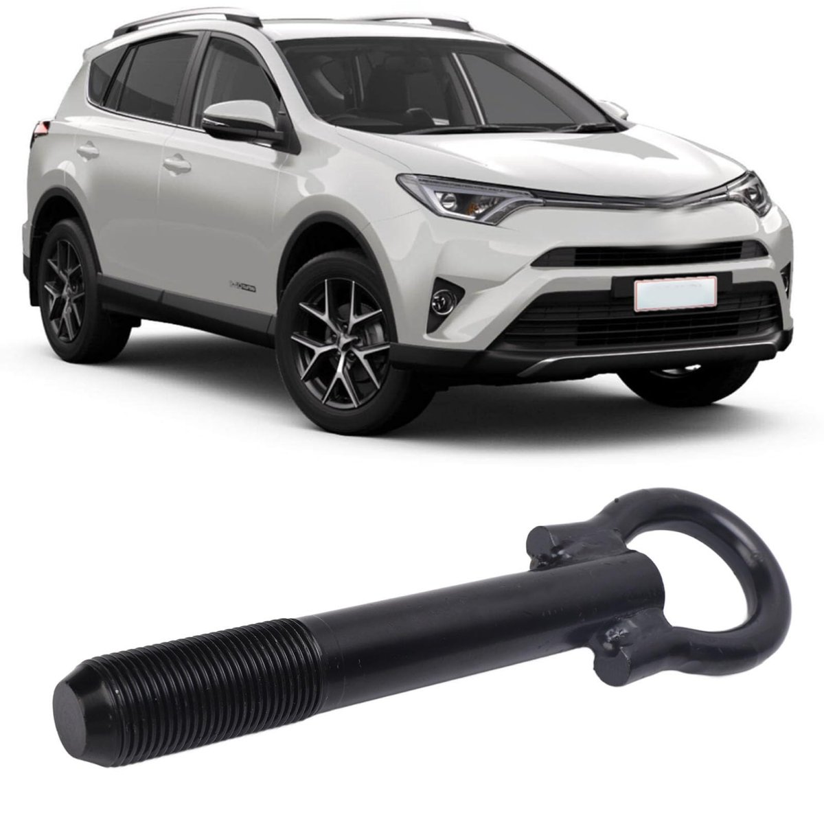 Towing Hook Ring Eye Forged Steel Rustproof 5196142040 Tractive Tow For 2013 To 2018