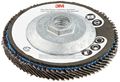 3m Flap Disc 577f T29 Giant Alumina Zirconia Dry Wet 4-1 2 Diameter 36 Grit 5 8 -11 Thread Size Pack Of 1