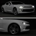 Vipmotoz Full White Led Front Rear Smoke Lens Side Marker Light For 2016-2022 Chevy Camaro Driver Passenger 4-pieces