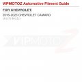 Vipmotoz Full White Led Front Rear Smoke Lens Side Marker Light For 2016-2022 Chevy Camaro Driver Passenger 4-pieces